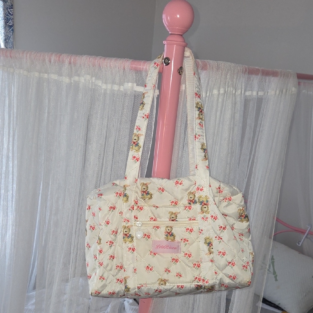 Floral Quilted Women's Bag